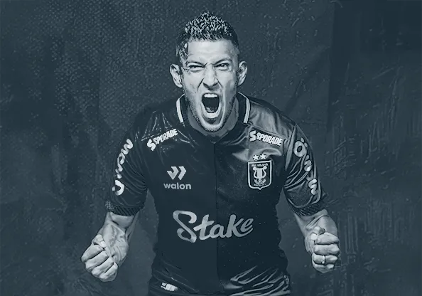 Tarjeta deportiva visual para análisis de partido y apuestas en vivo