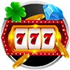 Juego de casino moderno con brillo oscuro y enfoque en premios